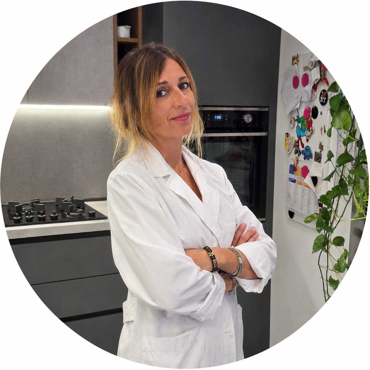 Ritratto professionale in cucina moderna